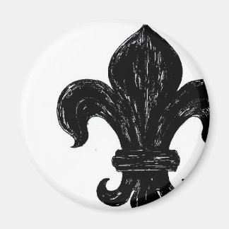 Fleur de lis magnet