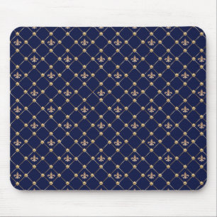 Fleur de Lis Mouse Pad