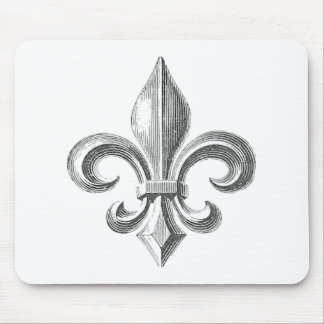 Fleur de Lis Mouse Pad