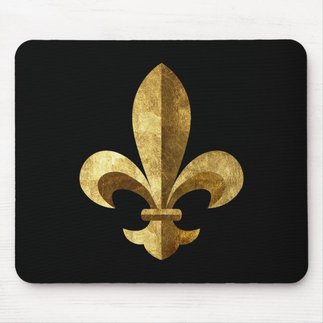 Fleur-de-lis Mouse Pad (Front)
