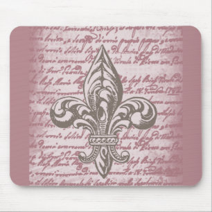 Fleur De lis Mouse Pad