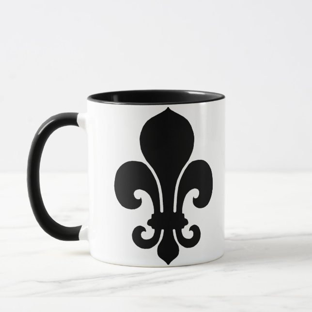Fleur De Lis Mug (Left)