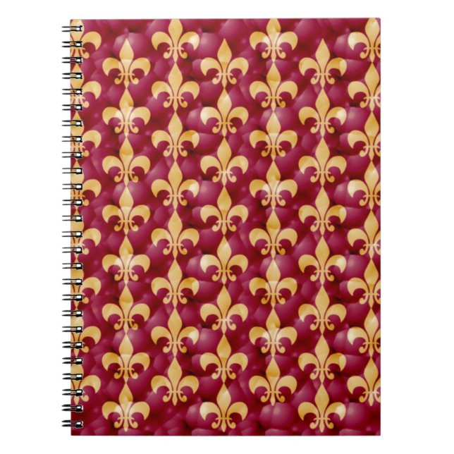 Fleur de lis notebook (Front)