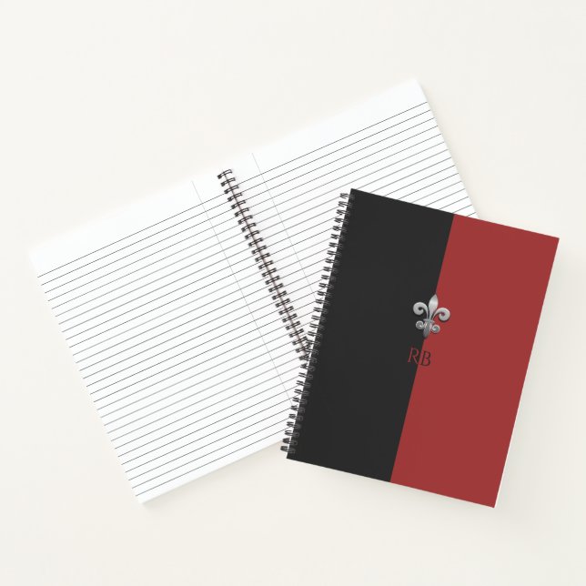 Fleur  De  Lis Notebook (Inside)