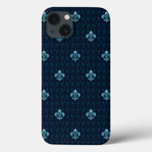 Fleur De Lis Pattern iPhone 13 Case