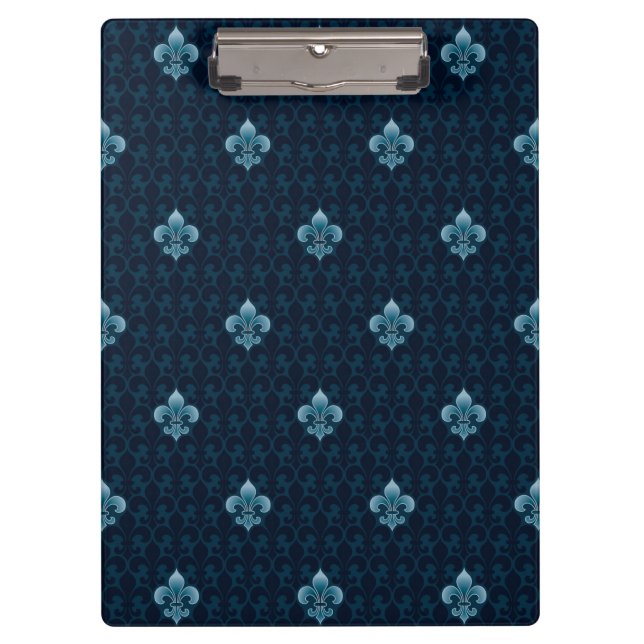 Fleur De Lis Pattern Clipboard (Front)