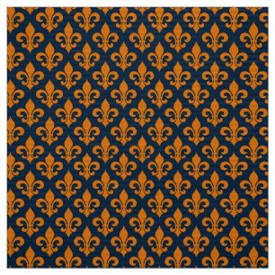 Fleur De Lis Pattern Fabric