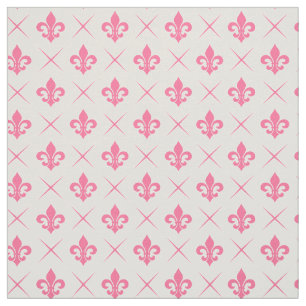 Fleur De Lis Pattern Fabric