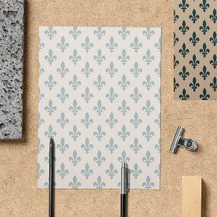 Fleur de Lis Pattern, French, Royal, Green Flyer