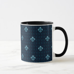 Fleur De Lis Pattern Mug