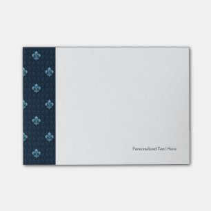 Fleur De Lis Pattern Post-it Notes