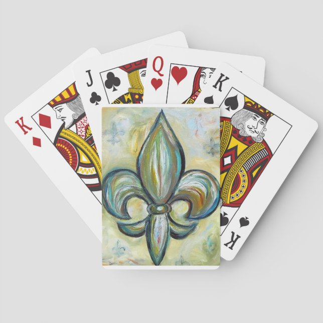 fleur_de_lis playing cards (Back)