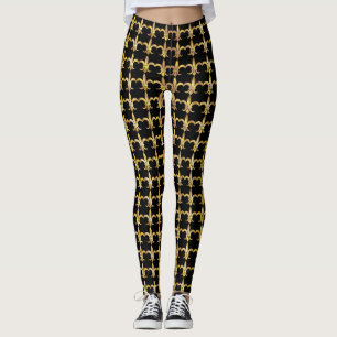 Fleur de Lis Pop Fashion Leggings