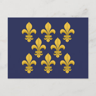 Fleur-de-lis Postcard