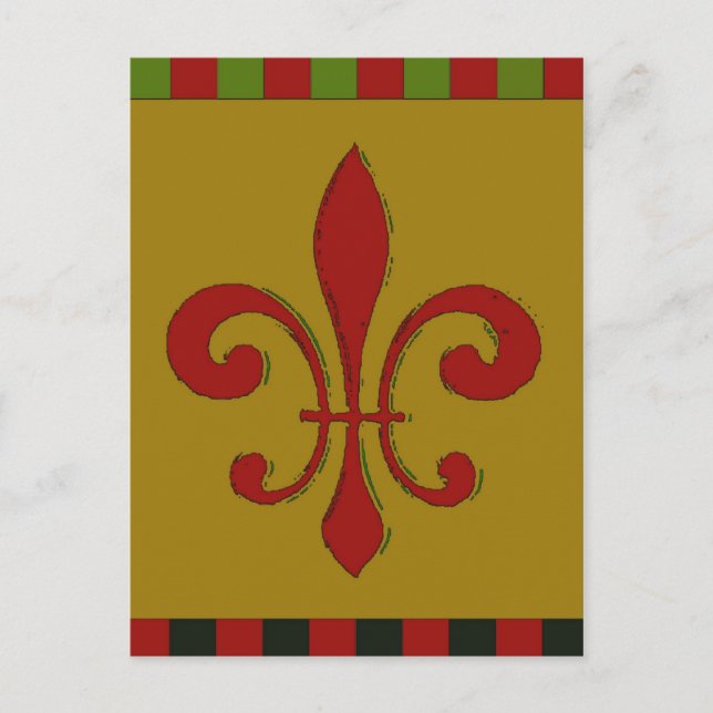 Fleur De Lis Postcard (Front)