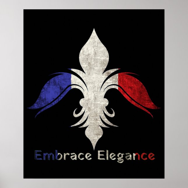  Fleur-de-Lis Poster (Front)