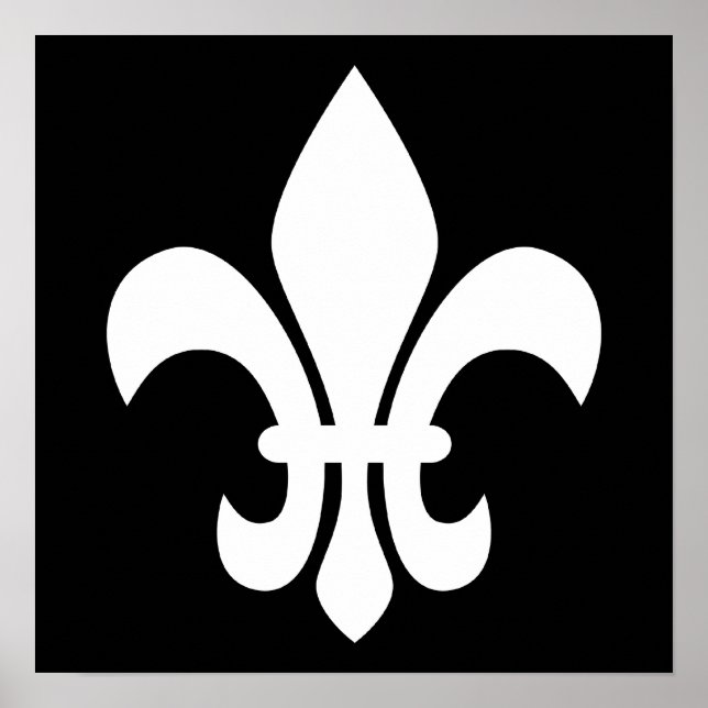 Fleur de Lis Poster (Front)