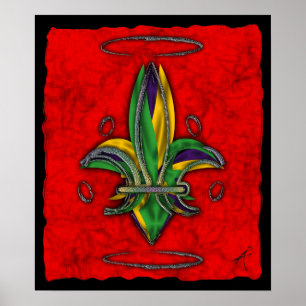 Fleur de Lis Print