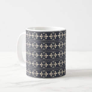 Fleur de Lis, royal seamles pattern Coffee Mug