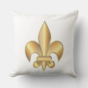 Fleur de Lis symbol Cushion