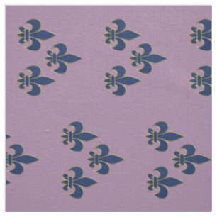 Fleur de Lis symbol Fabric