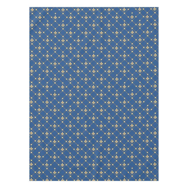 Fleur de Lis symbol Tablecloth (Front)