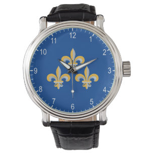 Fleur de Lis symbol Watch