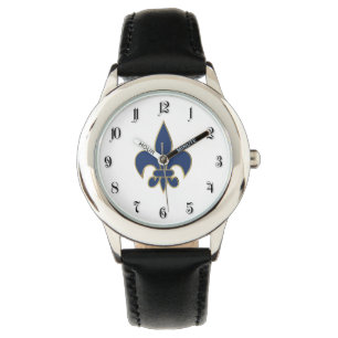 Fleur de Lis symbol Watch