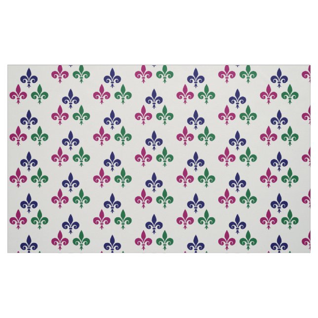 Fleur-de-lis symbols fabric (Fat Quarter)