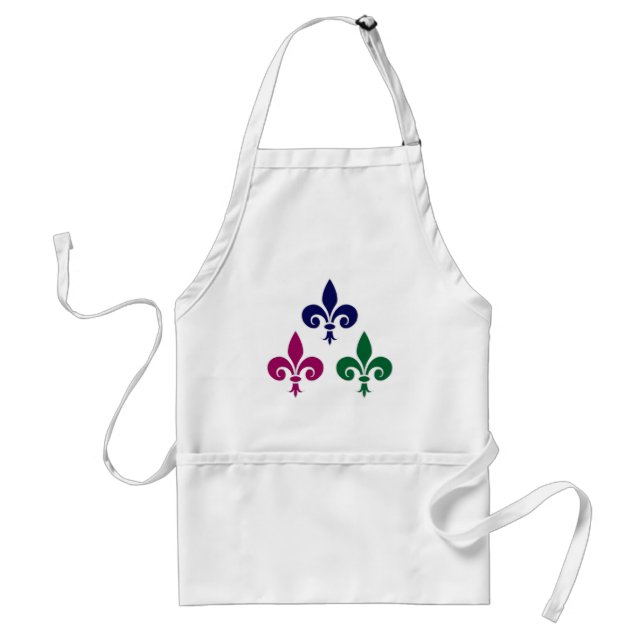 Fleur-de-lis symbols standard apron (Front)