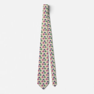 Fleur-de-lis symbols tie