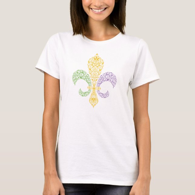 Fleur-De-Lis    T-Shirt (Front)
