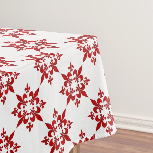 Fleur de Lis Tablecloth (In Situ)
