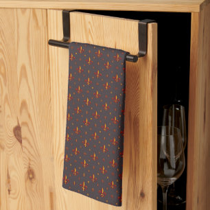 Fleur De Lis Tea Towel