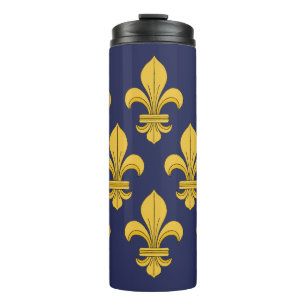 Fleur-de-lis Thermal Tumbler