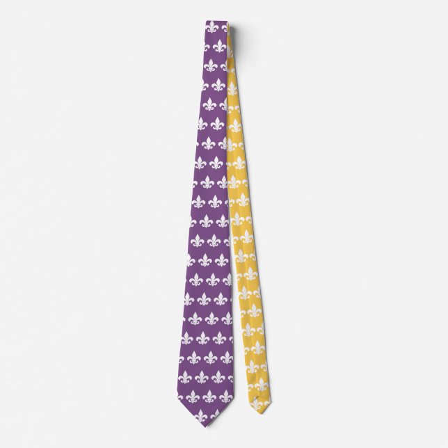 Fleur de Lis Tie (Front)