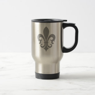 Fleur de Lis Travel Mug