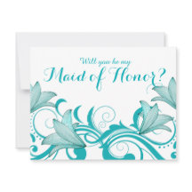 Fleur de Lyrica Will You Be My Maid of Honour? tea