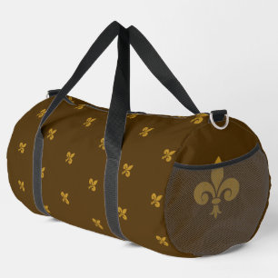 Fleur de Lys Large Duffle Bag