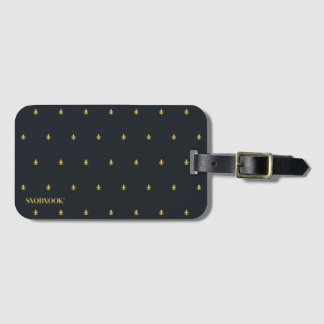 Fleur-de-Lys Luggage Tag