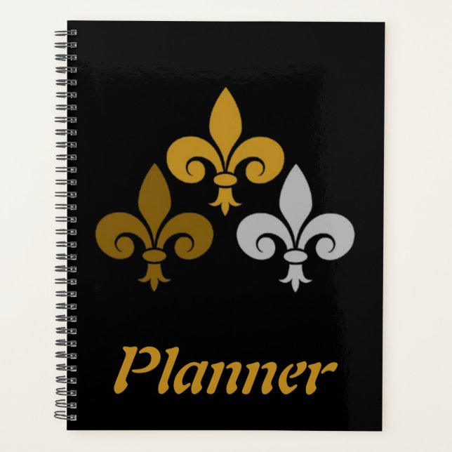 Fleur de Lys Planner (Front)