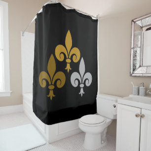 Fleur de Lys Shower Curtain