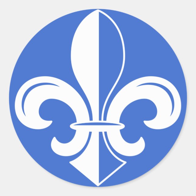 Fleur de Lys Stickers (Front)