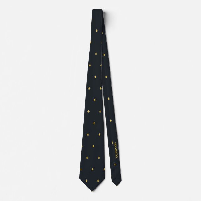 Fleur-de-Lys Tie (Front)