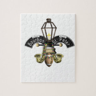 Fleur de New Orleans Jigsaw Puzzle