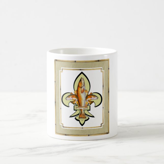 Fleur de Redfish mug (Center)