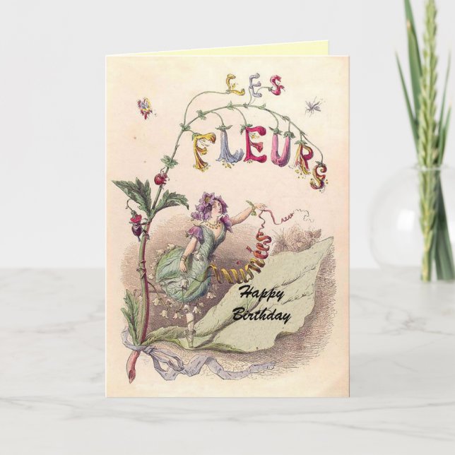 Fleur Faerie Card (Front)