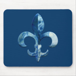 Fleur Faux Stone 5 Mouse Pad