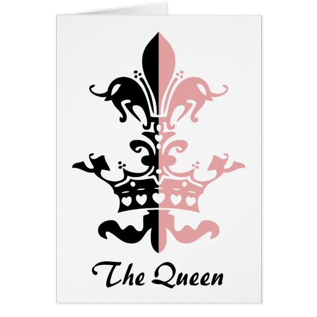 Fleur Heart Crown - Pink (Front)