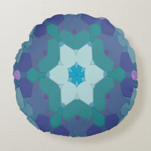 Fleur in the tidepool.... round cushion